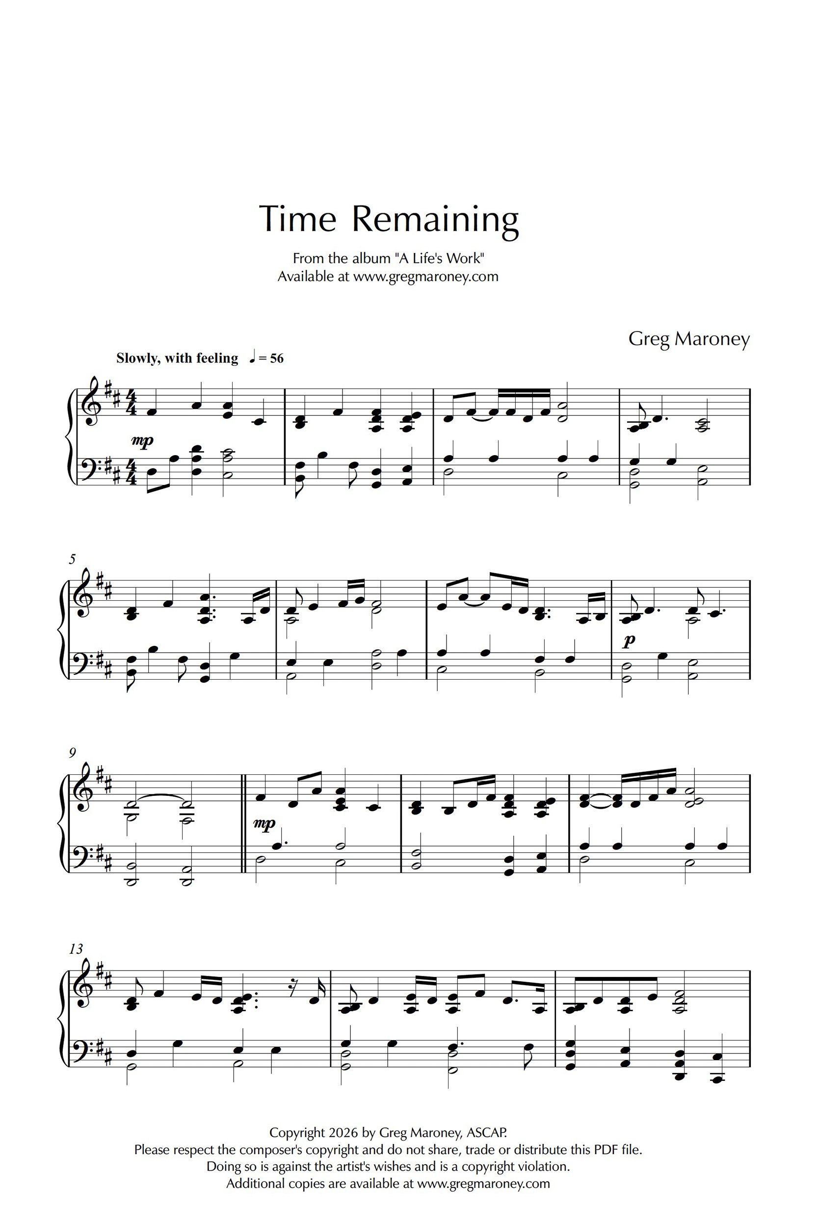 Rainbow's End — Greg Maroney